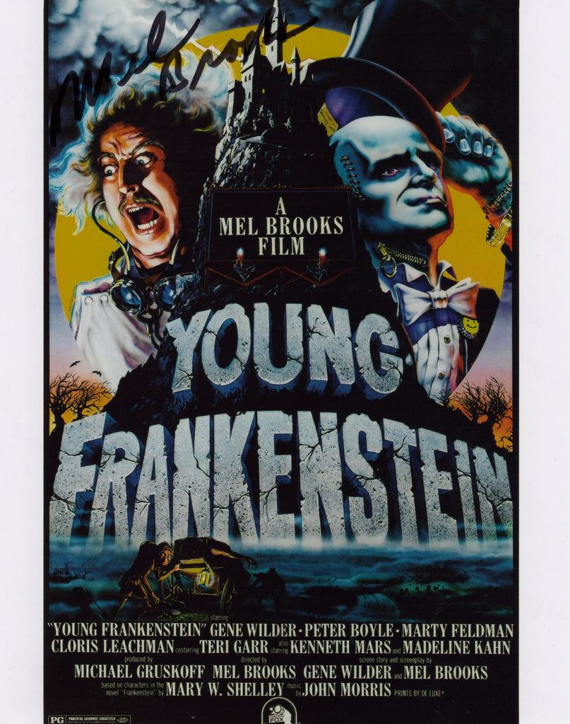 MEL BROOKS IN PERSON SIGNED PHOTO FROM YOUNG FRANKENSTEIN