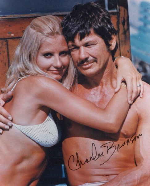 CHARLES BRONSON IN PERSON SIGNED PHOTO