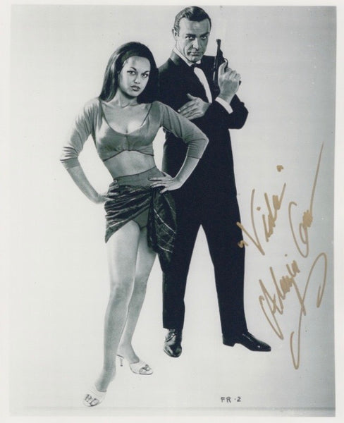 ALIZA GUR IN PERSON SIGNED PHOTO FROM THE JAMES BOND FILM ,FROM RUSSIA WITH LOVE