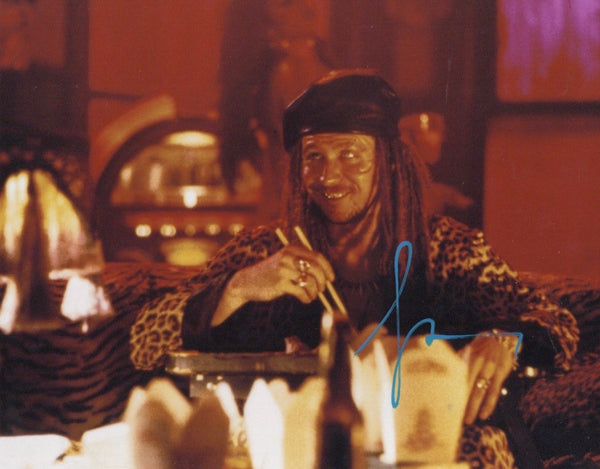 GARY OLDMAN IN PERSON SIGNED 11 x 14 COLOR PHOTO FROM TRUE ROMANCE