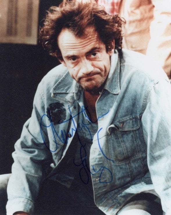 CHRISTOPHER LLOYD AS REVEREND JIM IGNATOWSKI FROM THE TV SERIES TAXI SIGNED PHOTO