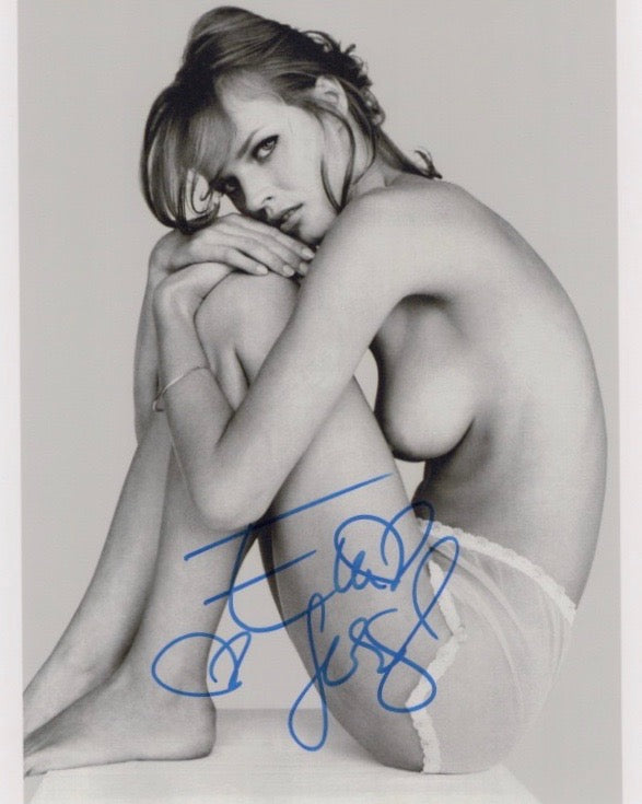 EVA HERZIGOVA ACTRESS, SUPER MODEL,IN PERSON SIGNED PHOTO