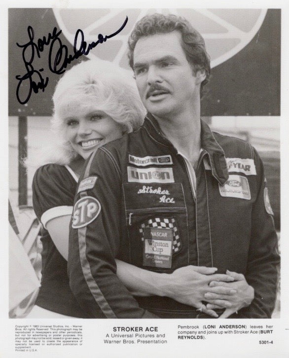 LONI ANDERSON IN PERSON SIGNED PHOTO