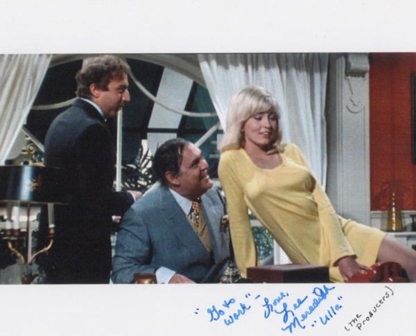 LEE MEREDITH IN PERSON SIGNED PHOTO