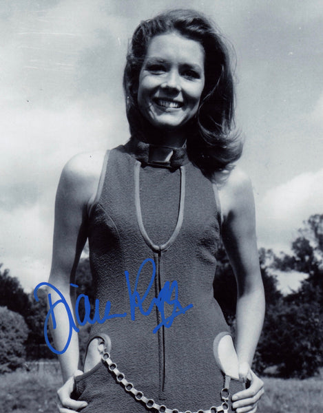 DIANA RIGG IN PERSON SIGNED PHOTO FROM THE AVENGERS – LBL AUTOGRAPHS