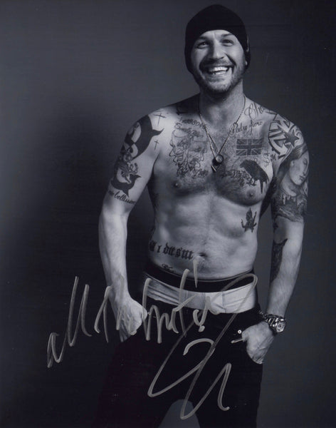 Tom Hardy In Person Signed Photo