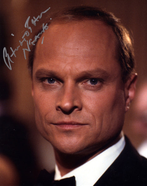 CHRISTOPHER NEAME IN PERSON SIGNED PHOTO FROM JAMES BONDS LICENCE TO KILL