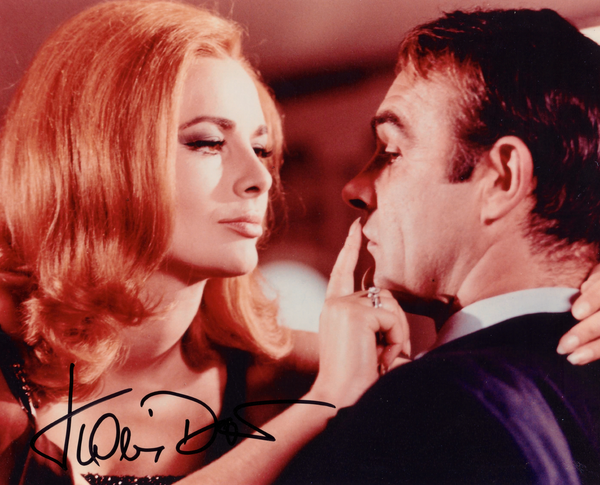KARIN DOR IN PERSON SIGNED PHOTO FROM THE JAMES BOND FILM, YOU ONLY LIVE TWICE