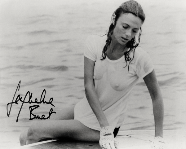JACQUELINE BISSIT IN PERSON SIGNED PHOTO FROM THE 1977 FILM THE DEEP