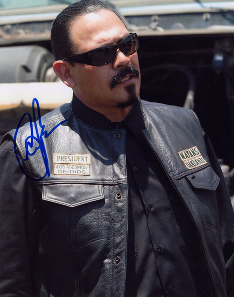EMILIO RIVERA IN PERSON SIGNED PHOTO AS ALVAREZ FROM SONS OF ANARCHY