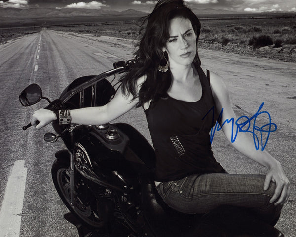 SONS OF ANARCHY MAGGIE SIFF IN PERSON SIGNED SHOT