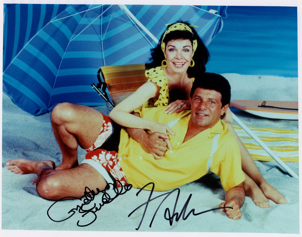 ANNETTE FUNICELLO & FRANKIE AVALON IN PERSON SIGNED PHOTO
