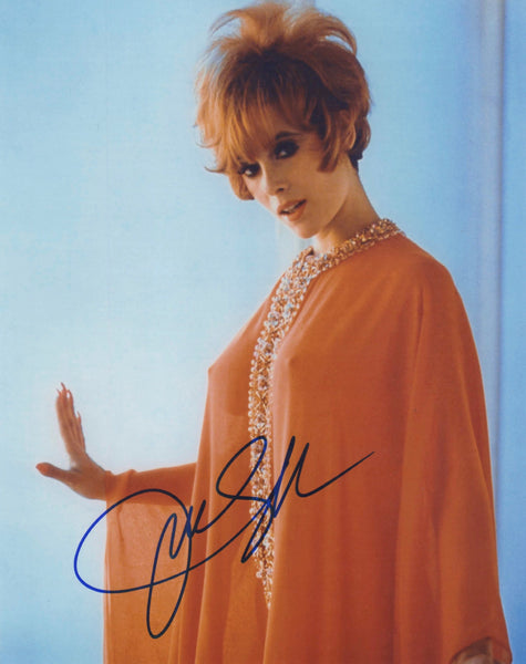 JILL ST JOHN / JAMES BOND GIRL FROM DIAMONDS ARE FOREVER IN PERSON SIGNED 8 X 10 COLOR PHOTO