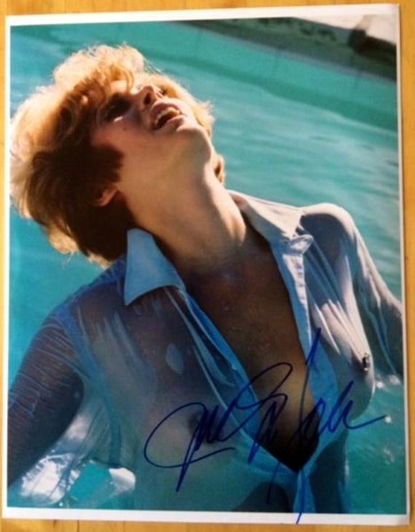 JILL ST JOHN / JAMES BOND GIRL FROM DIAMONDS ARE FOREVER IN PERSON SIGNED 11 X 14 COLOR PHOTO