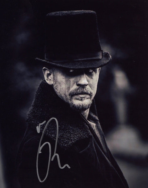 Tom Hardy In Person Signed Photo From Taboo